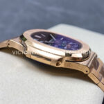 PPF Factory Patek Philippe Nautilus 5712-1R Rose Gold Brown Dial (6) PPF Factory Patek Philippe Nautilus 5712/1R Full Rose Gold Brown Dial