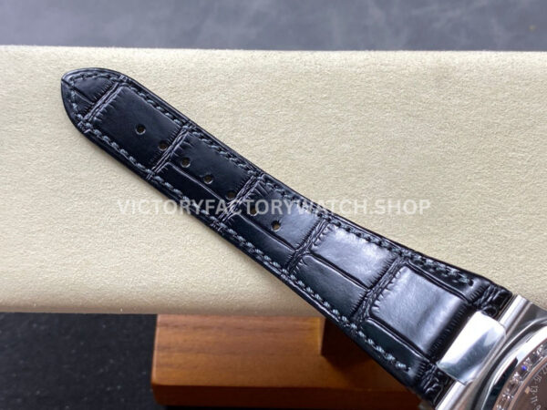 PPF Factory Patek Philippe Nautilus 5724G-001 40mm White Gold Leather Strap Grey Dial (1) PPF Factory Patek Philippe Nautilus 5724G-001 40mm White Gold Diamond Bezel Leather Strap Grey Dial