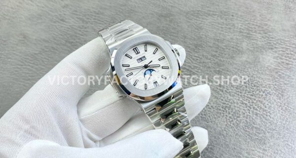 PPF Factory Patek Philippe Nautilus 5726/1A-001 40mm Full Steel White Dial