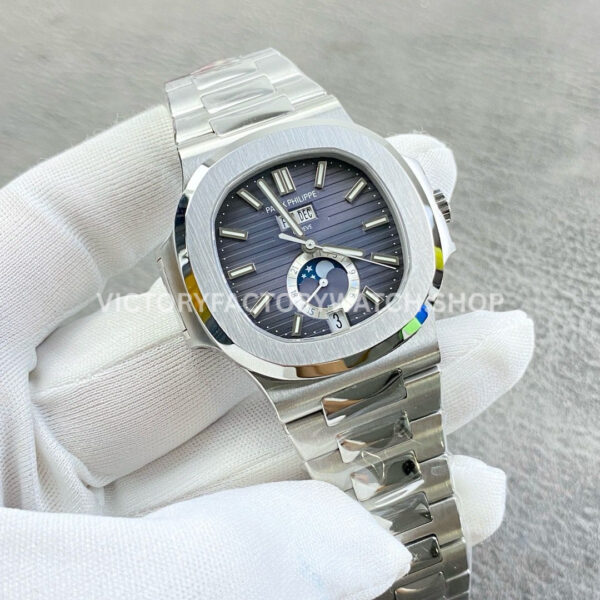 PPF Factory Patek Philippe Nautilus 5726/1A-001 40mm Full Steel White Grey Dial