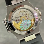PPF Factory Patek Philippe Nautilus 57261A-001 40mm Steel Rubber Strap Grey Dial (9) PPF Factory Patek Philippe Nautilus 5726/1A-001 40mm Steel Rubber Strap Grey Dial