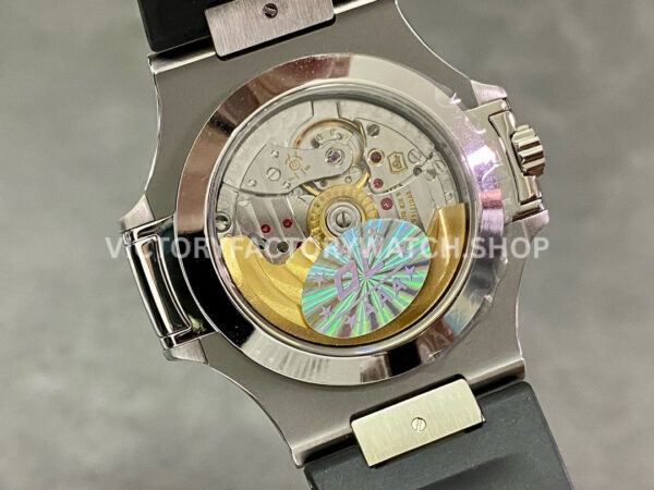 PPF Factory Patek Philippe Nautilus 57261A-001 40mm Steel Rubber Strap Grey Dial (9) PPF Factory Patek Philippe Nautilus 5726/1A-001 40mm Steel Rubber Strap Grey Dial