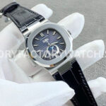 PPF Factory Patek Philippe Nautilus 57261A-0014 40mm Leather Strap Blue Dial (7) PPF Factory Patek Philippe Nautilus 57261A-0014 40mm Leather Strap Blue Dial