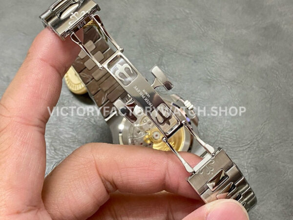 PPF Factory Patek Philippe Nautilus 5811/1G-001 41mm Full White Gold Blue Dial
