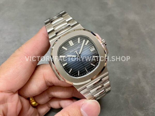 PPF Factory Patek Philippe Nautilus 5811/1G-001 41mm Full White Gold Blue Dial