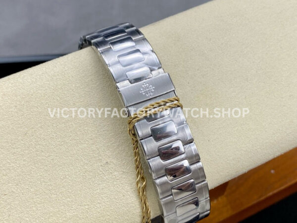 PPF Factory Patek Philippe Nautilus 5980 40.5mm Full Steel Grey Dial (2) PPF Factory Patek Philippe Nautilus 5980/1A 40.5mm Full Steel Grey Dial