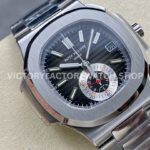 PPF Factory Patek Philippe Nautilus 5980 40.5mm Full Steel Grey Dial (3) PPF Factory Patek Philippe Nautilus 5980/1A 40.5mm Full Steel Grey Dial