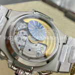 PPF Factory Patek Philippe Nautilus 5980 40.5mm Full Steel Grey Dial (8) PPF Factory Patek Philippe Nautilus 5980/1A 40.5mm Full Steel Grey Dial