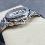 PPF Factory Patek Philippe Nautilus 5980 40.5mm Full Steel White Dial (6) PPF Factory Patek Philippe Nautilus 5980/1A-014 40.5mm Full Steel White Dial