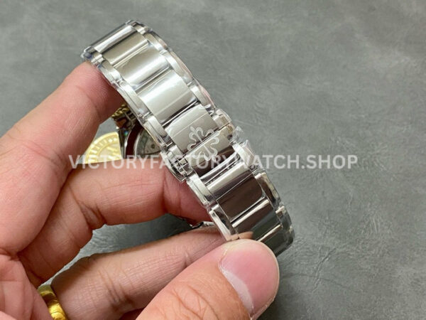 PPF Factory Patek Philippe Twenty~4 7300/1200A-010 36mm Diamond Bezel Arabic Numerals Black Dial