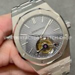 R8 Factory Audemars Piguet Royal Oak Tourbillon 26510PT.OO.1220PT.01 41mm Full Steel Grey Dial