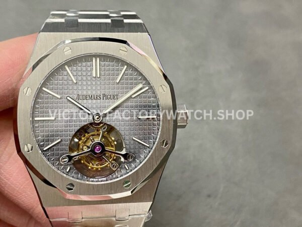 AP tourbillon grey steel