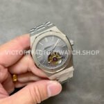R8 Factory Audemars Piguet Royal Oak Tourbillon 26510PT.OO.1220PT.01 41mm Full Steel Grey Dial
