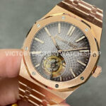 R8 Factory Audemars Piguet Royal Oak Tourbillon 26530OR.OO.1220OR.01 41mm Full Steel Grey Dial (8) R8 Factory Audemars Piguet Royal Oak Tourbillon 26530OR.OO.1220OR.01 41mm Full Steel Grey Dial