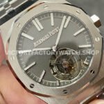 R8 Factory Audemars Piguet Royal Oak Tourbillon 26530TI.OO.1220TI.01 41mm Full Steel Grey Dial
