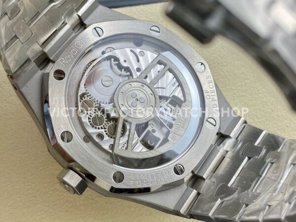 R8 Factory Audemars Piguet Royal Oak Tourbillon 26534TI.OO.1220TI.01 41mm Full Steel Green Dial (1) R8 Factory Audemars Piguet Royal Oak Tourbillon 26534TI.OO.1220TI.01 41mm Full Steel Green Dial