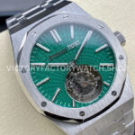 R8 Factory Audemars Piguet Royal Oak Tourbillon 26534TI.OO.1220TI.01 41mm Full Steel Green Dial (2) R8 Factory Audemars Piguet Royal Oak Tourbillon 26534TI.OO.1220TI.01 41mm Full Steel Green Dial