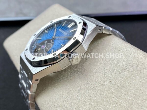 R8 Factory Audemars Piguet Royal Oak Tourbillon 26730TI.OO.1320TI.04 41mm Full Steel Blue Dial