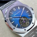 R8 Factory Audemars Piguet Royal Oak Tourbillon 26730TI.OO.1320TI.04 41mm Full Steel Blue Dial