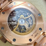 THB Factory Audemars Piguet Royal Oak Double Balance ( THB Factory Audemars Piguet Royal Oak Double Balance Wheel Openworked 15407OR.OO.1220OR.01 41mm Full Rose Gold Skeletonized Dial