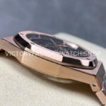 THB Factory Audemars Piguet Royal Oak Double Balance ( (4) THB Factory Audemars Piguet Royal Oak Double Balance Wheel Openworked 15407OR.OO.1220OR.01 41mm Full Rose Gold Skeletonized Dial