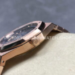 THB Factory Audemars Piguet Royal Oak Double Balance ( (5) THB Factory Audemars Piguet Royal Oak Double Balance Wheel Openworked 15407OR.OO.1220OR.01 41mm Full Rose Gold Skeletonized Dial