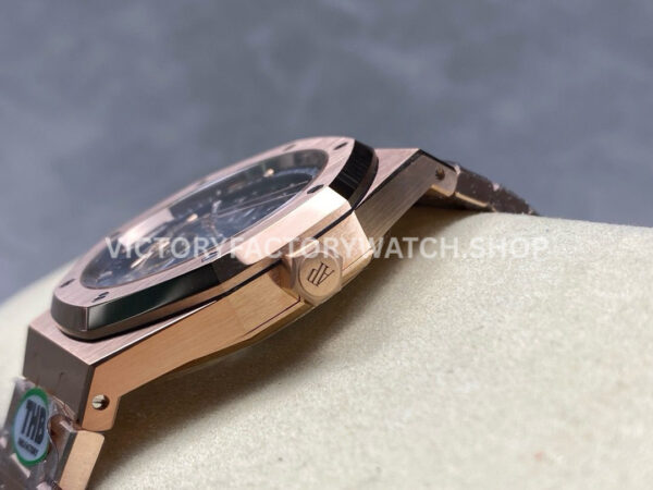 THB Factory Audemars Piguet Royal Oak Double Balance ( (5) THB Factory Audemars Piguet Royal Oak Double Balance Wheel Openworked 15407OR.OO.1220OR.01 41mm Full Rose Gold Skeletonized Dial