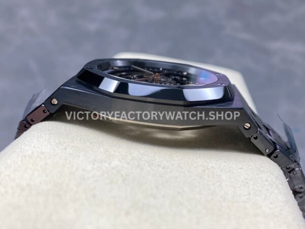 THB Factory Audemars Piguet Royal Oak Double Balance Wheel Openworked 15416CE.OO.1225CE.01 41mm Full Ceramics Rose Gold Skeletonized Dial