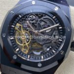 THB Factory Audemars Piguet Royal Oak Double Balance Wheel Openworked 15416CE.OO.1225CE.01 41mm Full Ceramics Rose Gold Skeletonized Dial