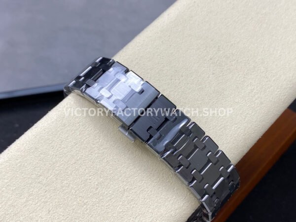 THB Factory Audemars Piguet Royal Oak Double Balance Wheel Openworked 15416CE.OO.1225CE.01 41mm Full Ceramics Skeletonized Dial