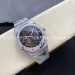 THB Factory Frosted Audemars Piguet Royal Oak 15407BC.GG.1224BC.01 41mm White Gold Skeletonized Dial