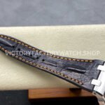 TK Factory Audemars Piguet Royal Oak Offshore Chronograph Volcano 26170ST.OO.D101CR.01 42mm Steel Leather Strap Orange Arabic Numerals Black Dial