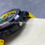 TK Factory Audemars Piguet Royal Oak Offshore C (1) TK Factory Audemars Piguet Royal Oak Offshore Chronograph 26176FO.OO.D101CR.02 42mm Carbon Fiber Yellow Rubber Strap Arabic Numerals Black Dial