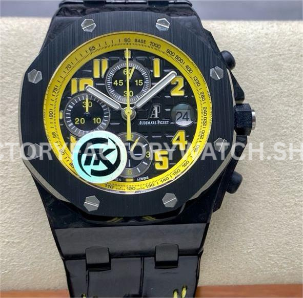 TK Factory Audemars Piguet Royal Oak Offshore Chron (8) AP 26176FO carbon leather