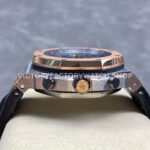 TK Factory Audemars Piguet Royal Oak Offshore Chronograph 26471SR.OO.D101CR.01 42mm Steel Leather Strap Arabic Numerals Blue Dial