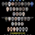 TK Factory Audemars Piguet Royal Oak Offshore Chronograph 26471SR.OO.D101CR.01 42mm Steel Leather Strap Arabic Numerals Blue Dial