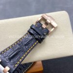 TK Factory Audemars Piguet Royal Oak Offshore Chronograph 26471SR.OO.D101CR.01 42mm Steel Leather Strap Arabic Numerals Blue Dial