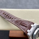 TK Factory Audemars Piguet Royal Oak Offshore Chronogr (6) TK Factory Audemars Piguet Royal Oak Offshore Chronograph 26470ST.OO.A801CR.01 42mm Steel Leather Strap Arabic Numerals Champagne Dial