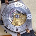 TK Factory Audemars Piguet Royal Oak Offshore Chronograph 26471SR.OO.D101CR.01 42mm Steel Leather Strap Arabic Numerals Blue Dial