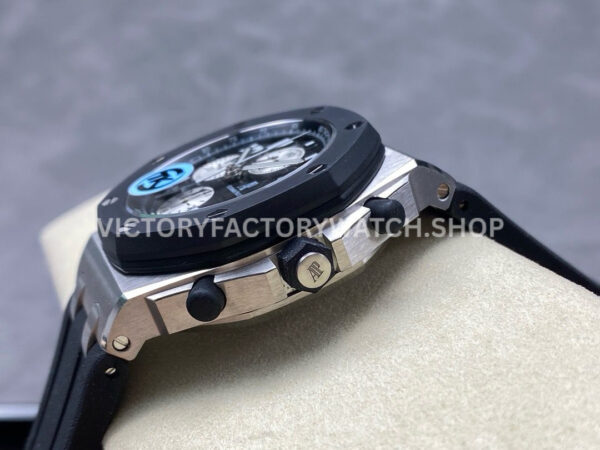 TK Factory Audemars Piguet Royal Oak Offshore Chronograph 25940SK.OO.D002CA.01 42mm Steel Rubber Strap Arabic Numerals Black Dial