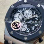 TK Factory Audemars Piguet Royal Oak Offshore Chronograph 25940SK.OO.D002CA.01 42mm Steel Rubber Strap Arabic Numerals Black Dial