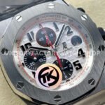 TK Factory Audemars Piguet Royal Oak Offshore Chronograph 26170ST.OO.D101CR.02 44mm Full Steel Arabic Numerals White Dial