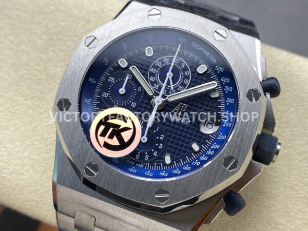 TK Factory Audemars Piguet Royal Oak Offshore Chronograph 26237ST.OO.1220ST.01 44mm Full Steel Blue Dial