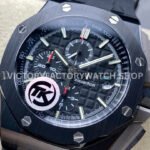 TK Factory Audemars Piguet Royal Oak Offshore Chronograph 26400AU.OO.A002CA.01 44mm Ceramic Rubber Strap Black Dial