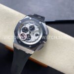 TK Factory Audemars Piguet Royal Oak Offshore Chronograph 26400SO.OO.A002CA.01 44mm Steel Rubber Strap Silver Dial