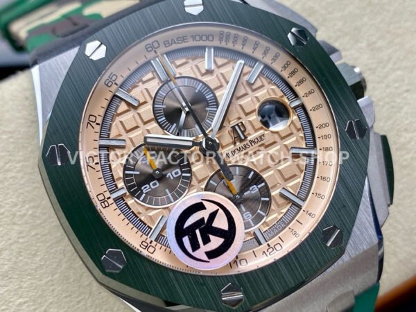 TK Factory Audemars Piguet Royal Oak Offshore Chronograph 26400SO.OO.A054CA.01 44mm Steel Rubber Strap Brown Dial