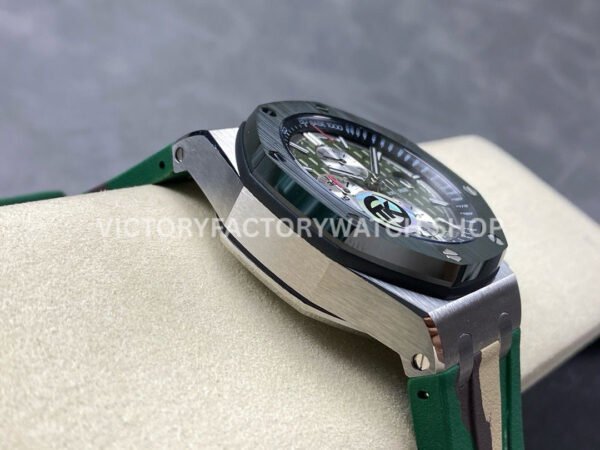TK Factory Audemars Piguet Royal Oak Offshore Chronograph 26400SO.OO.A055CA.01 44mm Steel Rubber Strap Green Dial
