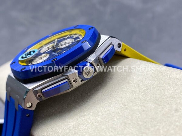 TK Factory Audemars Piguet Royal Oak Offshore Chronograph 26400SO.OO.A057CA.01 44mm Steel Rubber Strap Blue Dial
