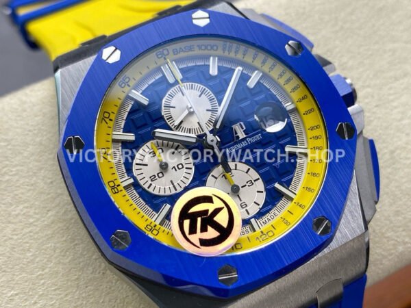 TK Factory Audemars Piguet Royal Oak Offshore Chronograph 26400SO.OO.A057CA.01 44mm Steel Rubber Strap Blue Dial