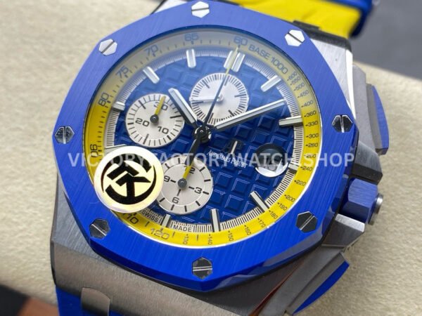 TK Factory Audemars Piguet Royal Oak Offshore Chronograph 26400SO.OO.A057CA.01 44mm Steel Rubber Strap Blue Dial